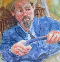 Going to market.  21x16  available