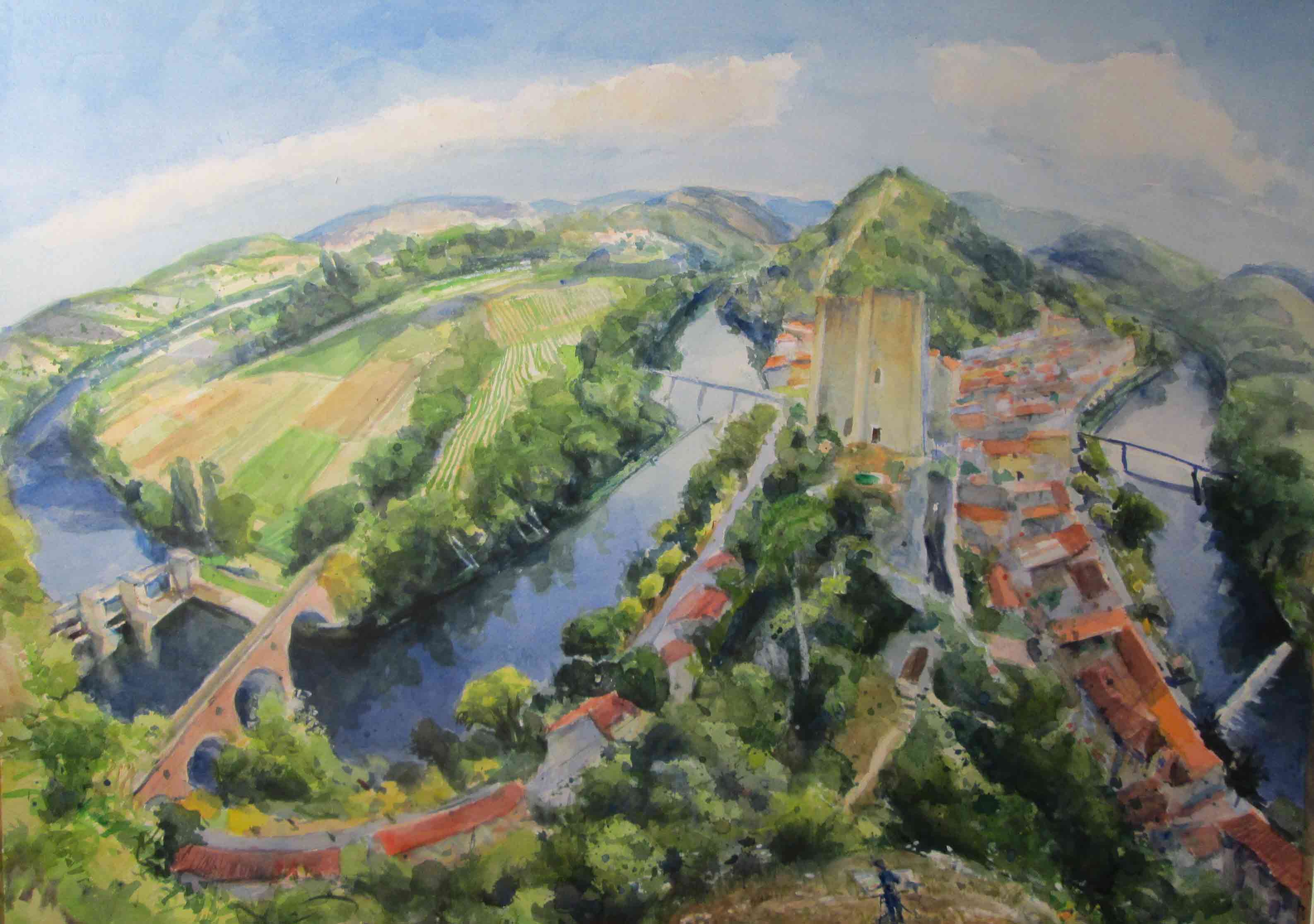 Above-Luzech. private collection