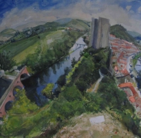 Above-Luzech-2-watercolour. available 55x72