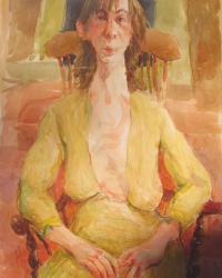 seated woman