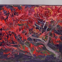Sumac a Labrousse. 21x16 sold