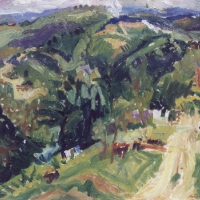garden in the hills 21x16 sold