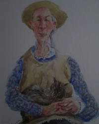 Woman with a friend
