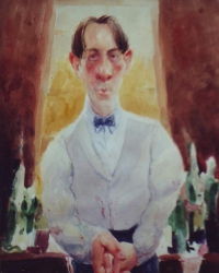 waiter by window
