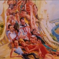 orchestra decending
