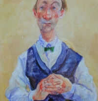 Wine-waiter-(yellow). Sold