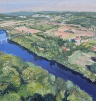 5.  Bleu diagonale