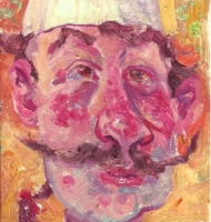 sous chef avec moustache